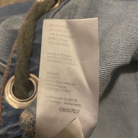 We the Free Moxie Low Slung Barrel jeans 27 boho casual truest blue button fly - Picture 8 of 8